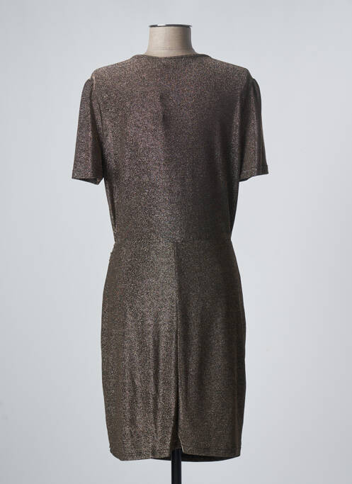 Rochie midi bej LA PETITE ETOILE femeie