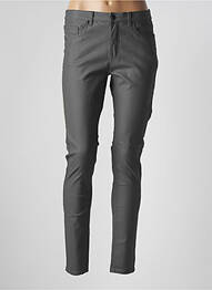 Pantalon slim țesătură acoperită mărime normală gri B.YOUNG femeie