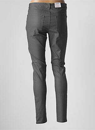 Pantalon slim țesătură acoperită mărime normală gri B.YOUNG femeie