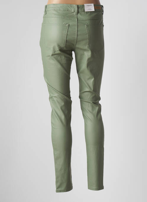 Pantalon slim verde B.YOUNG femeie