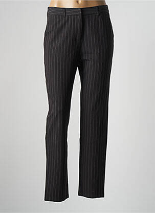 Pantalon drept elasticitate mărime normală negru LA PETITE ETOILE femeie