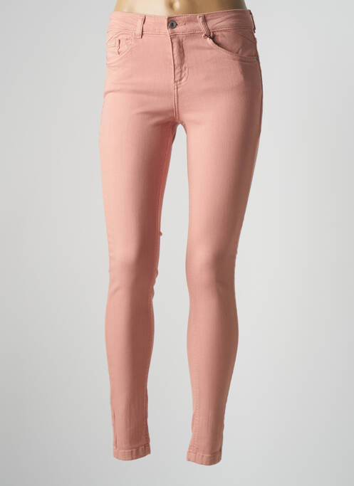 Blugi cu croială slim roz B.YOUNG femeie