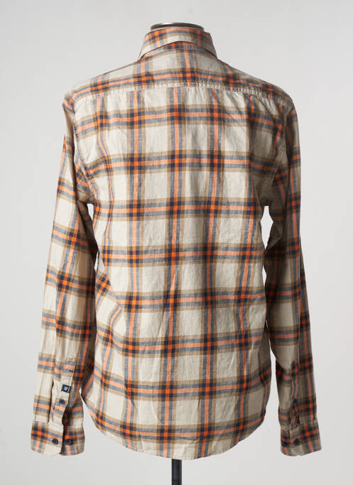 Cămașă cu mâneci lungi bej GARCIA bărbat