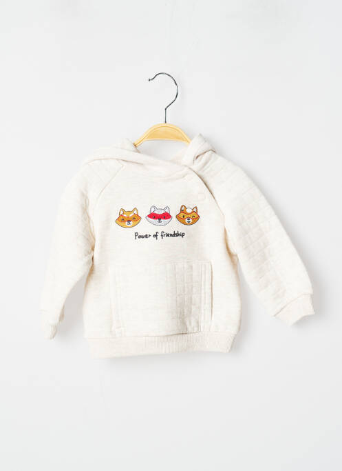 Hanorac cu glugă bej MAYORAL băiat