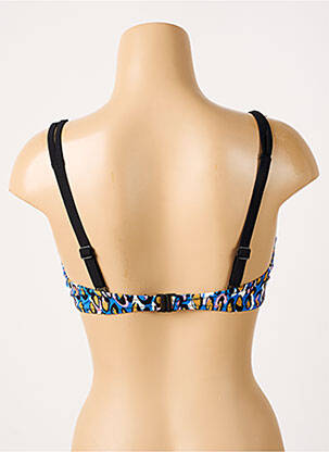 Sutien de costum de baie elasticitate top sutien modelat albastru BELCOR femeie
