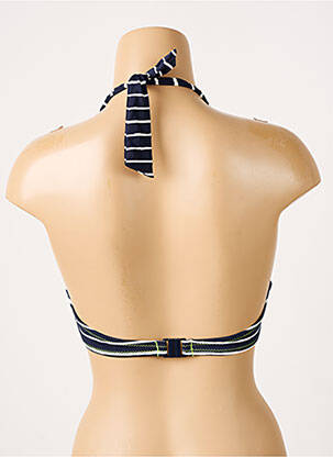 Sutien de costum de baie elasticitate top sutien modelat albastru CHERRY BEACH femeie