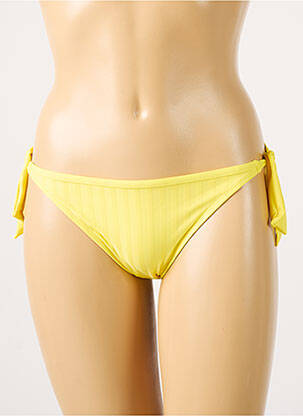 Chiloți de baie galben CHERRY BEACH femeie