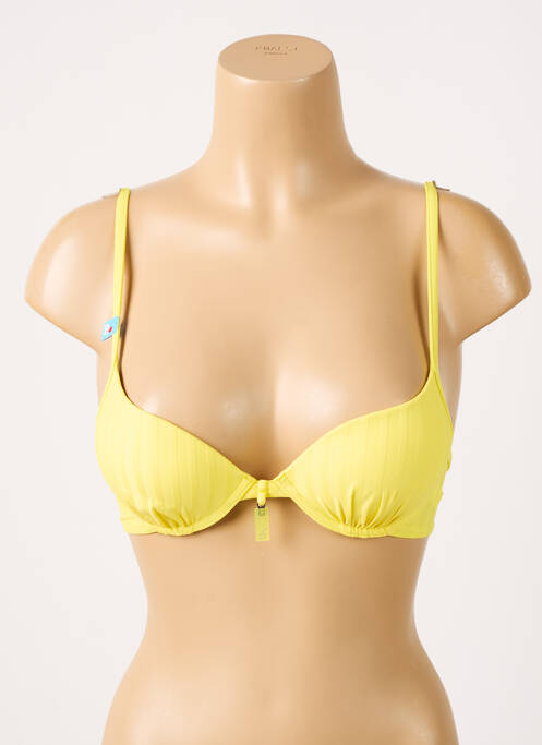 Sutien de costum de baie galben CHERRY BEACH femeie