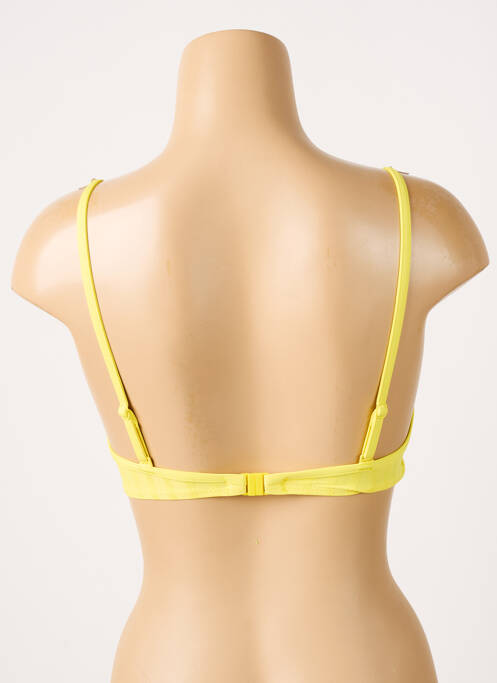 Sutien de costum de baie galben CHERRY BEACH femeie