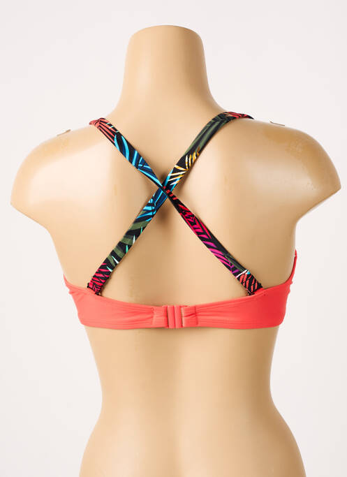 Sutien de costum de baie portocaliu BESTFORM femeie