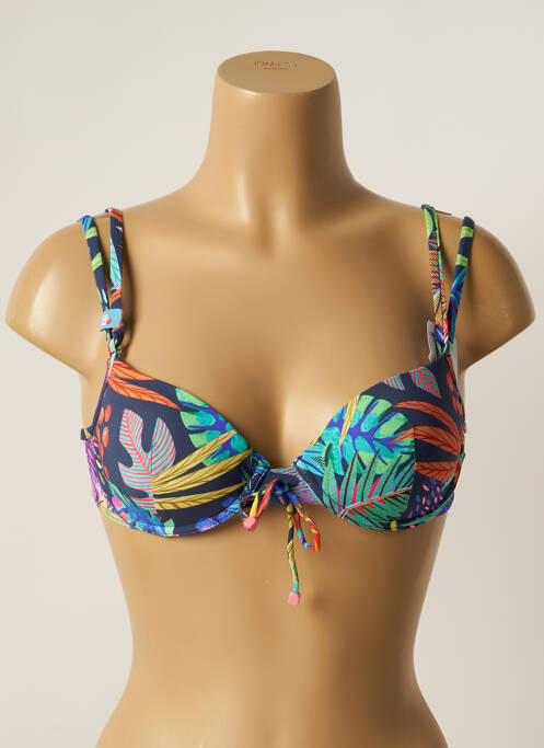 Sutien de costum de baie albastru CHERRY BEACH femeie