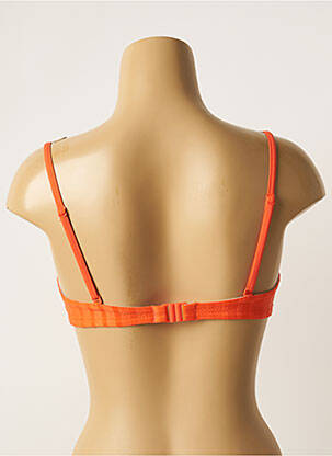 Sutien de costum de baie elasticitate sutien balconet cu decolteu înalt portocalie CHERRY BEACH femeie