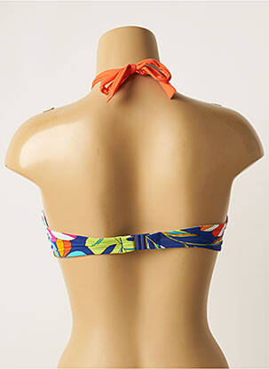 Sutien de costum de baie elasticitate top sutien modelat albastru CHERRY BEACH femeie