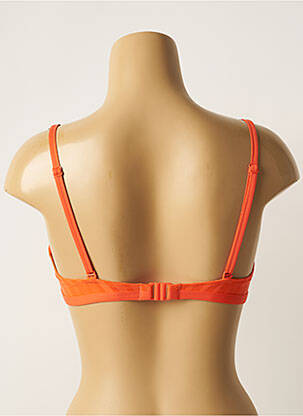 Sutien de costum de baie elasticitate top sutien modelat portocalie CHERRY BEACH femeie