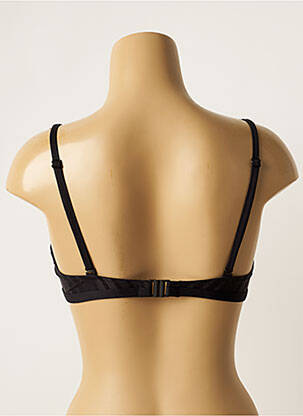 Sutien de costum de baie elasticitate top sutien modelat negru CHERRY BEACH femeie
