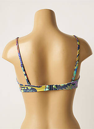 Sutien de costum de baie elasticitate top sutien modelat albastru CHERRY BEACH femeie