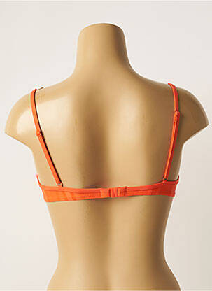 Sutien de costum de baie elasticitate top sutien modelat portocalie CHERRY BEACH femeie