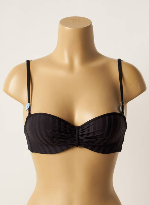 Sutien de costum de baie negru CHERRY BEACH femeie