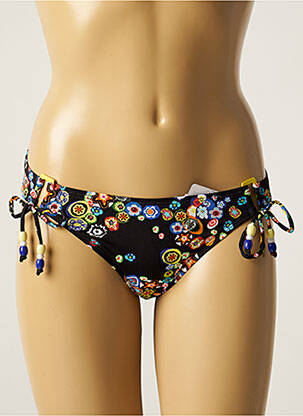 Chiloți de baie negru CHERRY BEACH femeie