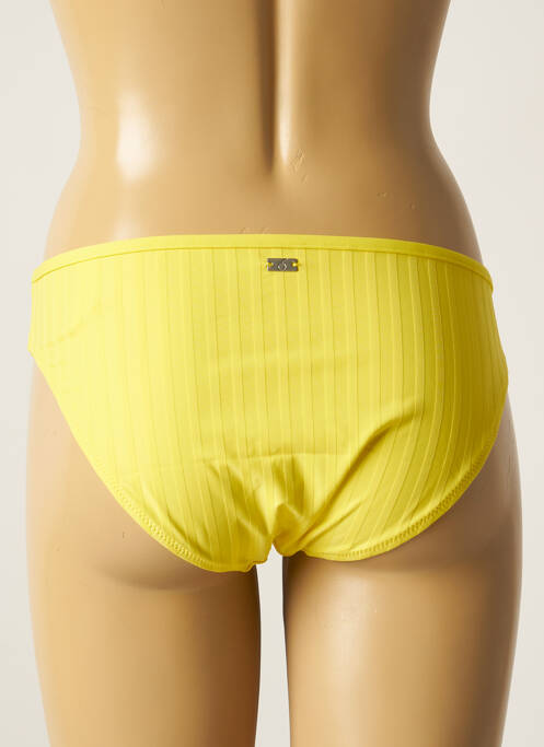 Chiloți de baie galben CHERRY BEACH femeie