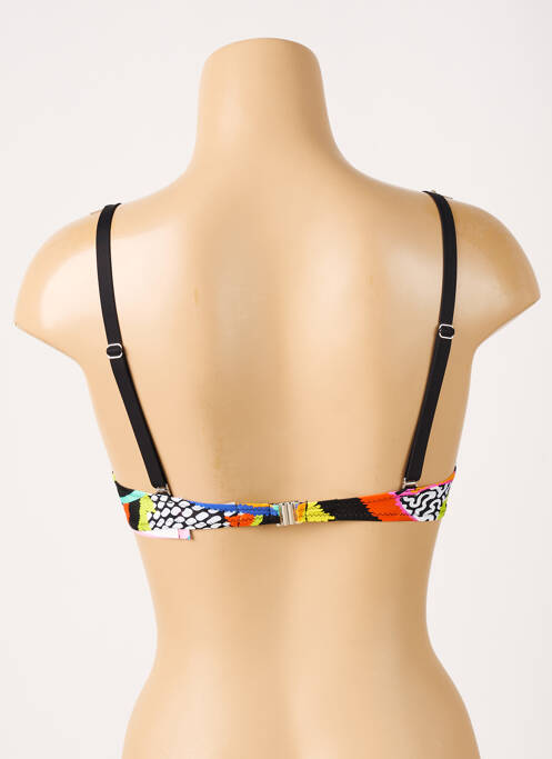 Sutien de costum de baie negru ANTIGEL femeie