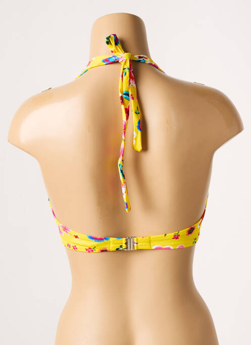 Sutien de costum de baie galben ANTIGEL femeie