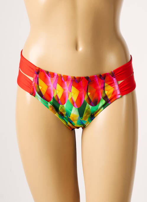 Chiloți de baie roșu ANTIGEL femeie