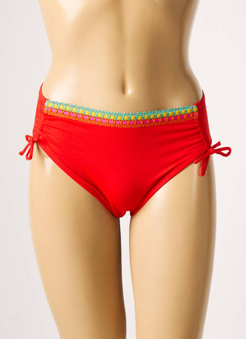 Chiloți de baie roșu ANTIGEL femeie