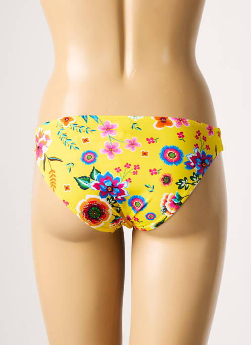 Chiloți de baie galben ANTIGEL femeie