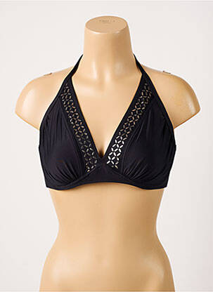 Sutien de costum de baie negru ANTIGEL femeie