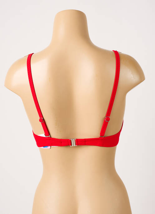 Sutien de costum de baie roșu ANTIGEL femeie