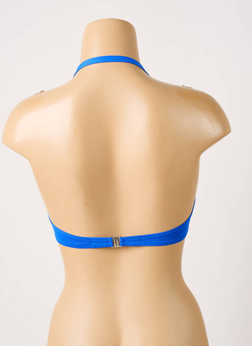 Sutien de costum de baie albastru ANTIGEL femeie