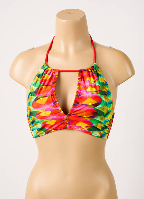 Sutien de costum de baie roșu ANTIGEL femeie