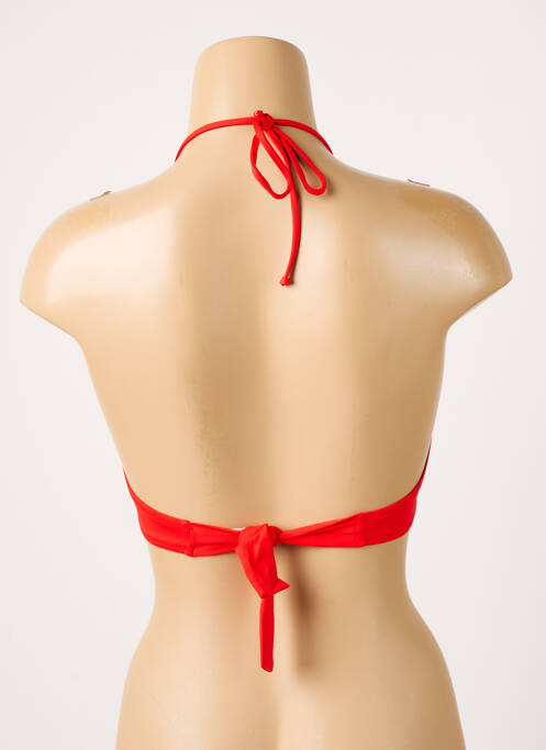 Sutien de costum de baie roșu ANTIGEL femeie