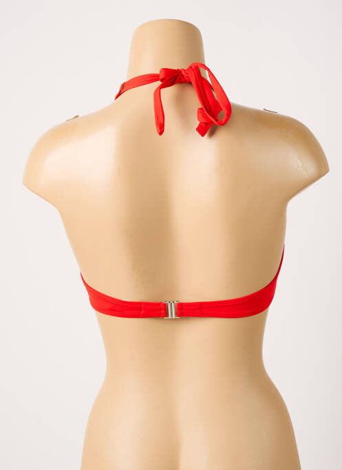 Sutien de costum de baie roșu ANTIGEL femeie