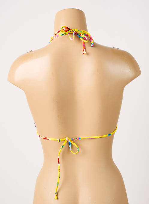 Sutien de costum de baie galben ANTIGEL femeie