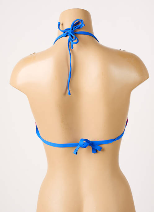 Sutien de costum de baie albastru ANTIGEL femeie