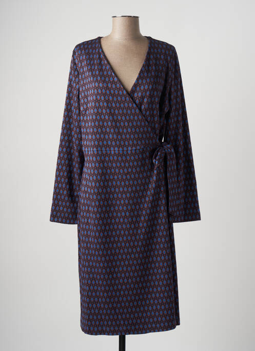 Rochie midi albastru MARIA BELLENTANI femeie