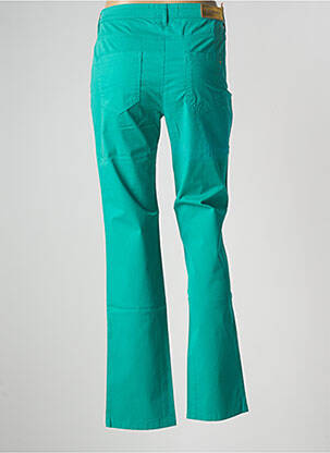 Pantalon drept elasticitate mărime normală verde COUTURIST femeie
