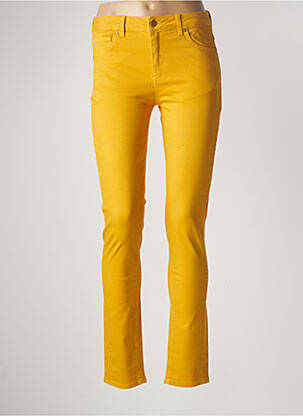 Pantalon slim galben LE PETIT BAIGNEUR femeie