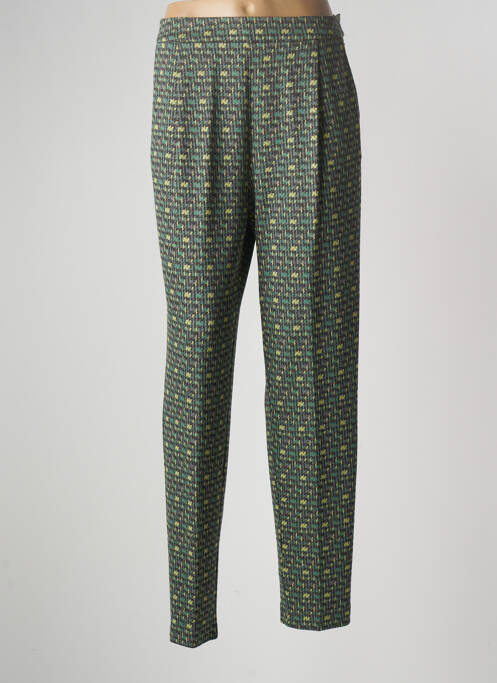 Pantalon chino verde MARIA BELLENTANI femeie