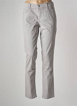 Pantalon slim elasticitate mărime normală gri GARDEUR femme