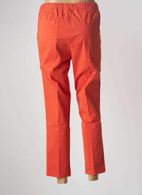 Pantalon drept portocaliu COUTURIST femeie