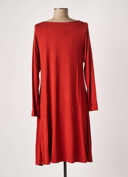 Rochie midi portocaliu LINGAM femeie