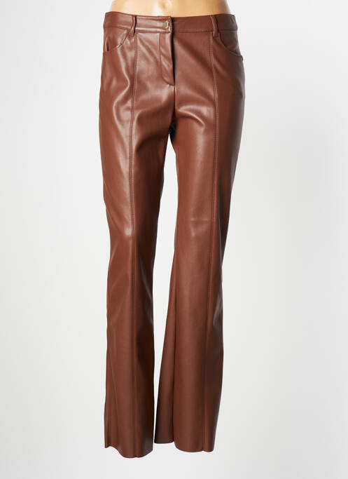 Pantalon drept maro PENNYBLACK femeie