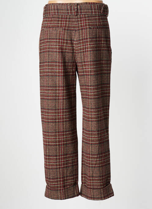 Pantalon drept roșu MARINA V femeie