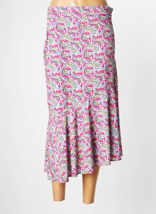 Fustă lungă roz MARINA V femeie