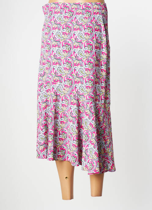 Fustă lungă roz MARINA V femeie