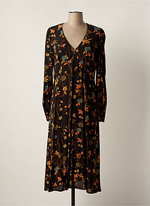 Rochie lungă negru IDANO femeie