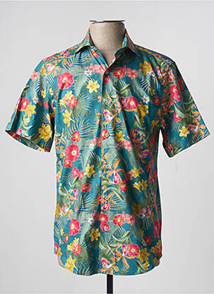 Cămașă cu mâneci scurte verde NZ RUGBY VINTAGE bărbat